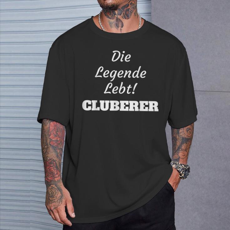 Nuremberg Die Legende Lebt Cluberer Fans Football Red T-Shirt Geschenke für Ihn