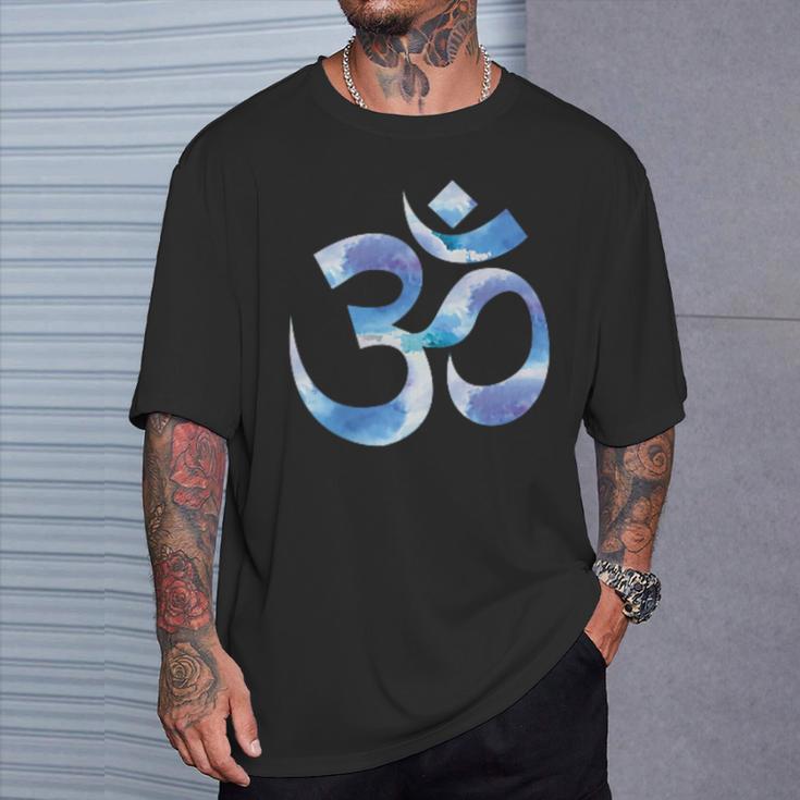 Om Ohm Aum Symbol Spiritual Yoga Mandala Namaste T-Shirt Geschenke für Ihn