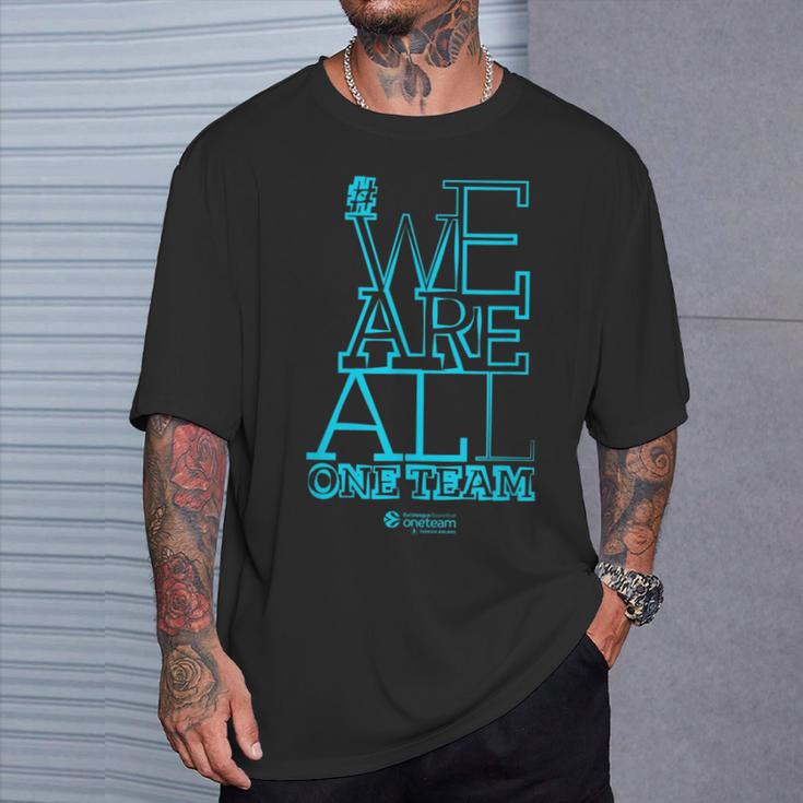 We Are All One Team T-Shirt Geschenke für Ihn