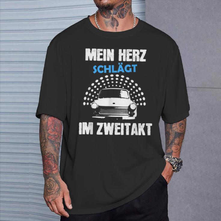 Ostdeutschland Ossi Zwei Takter Trabbi Idea T-Shirt Geschenke für Ihn