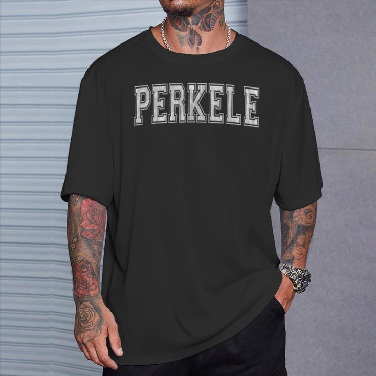 Perkele Finland Perkele Suomi T-Shirt Geschenke für Ihn