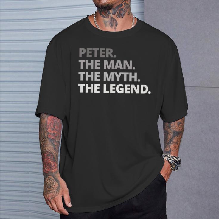 Peter Slogan T-Shirt Geschenke für Ihn