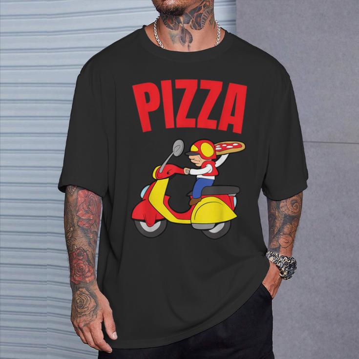 Pizza Driver Pizza Service Supplier Pizza Service T-Shirt Geschenke für Ihn