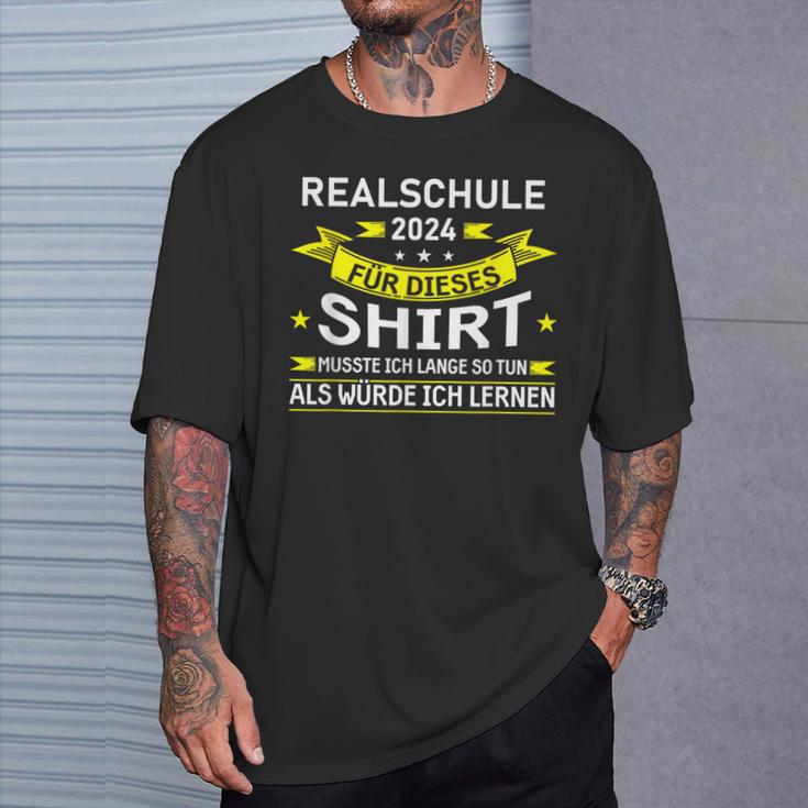 Realschule 2024 Für Dieses Realschule Abschluss T-Shirt Geschenke für Ihn