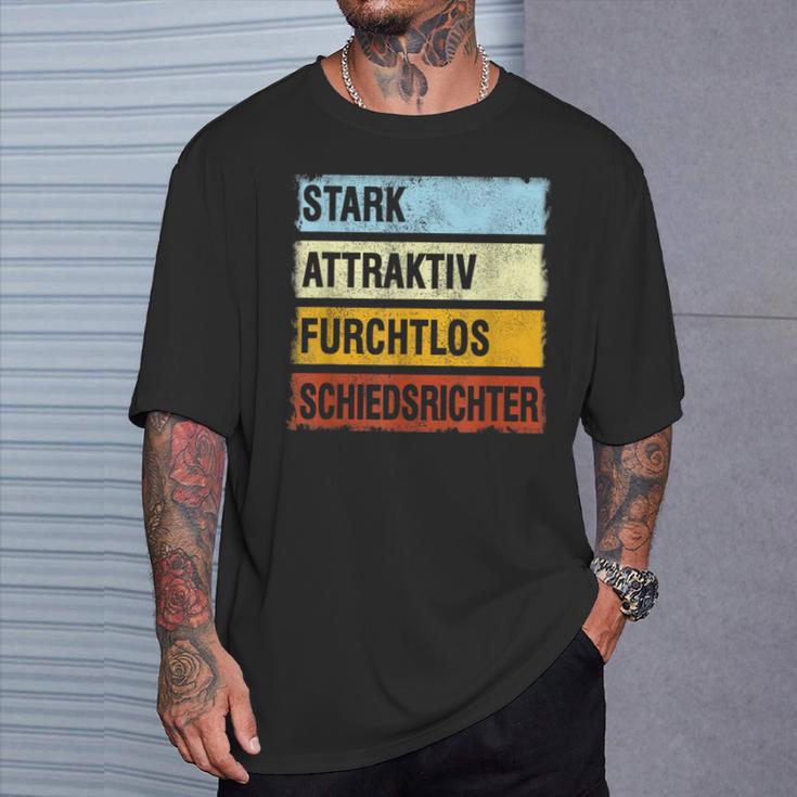 Referee Football Handball Referee Slogan Schiri T-Shirt Geschenke für Ihn