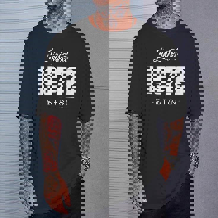 Retro 52 Años Nacido En 1972 Edición Limitada 52 Cumpleaños Camiseta unisex Regalos para él