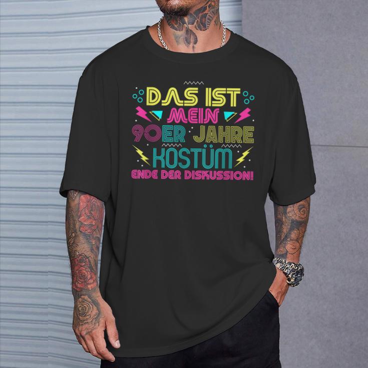 Retro 90S 80Sibe Retro Das Ist Mein 90S Costume T-Shirt Geschenke für Ihn