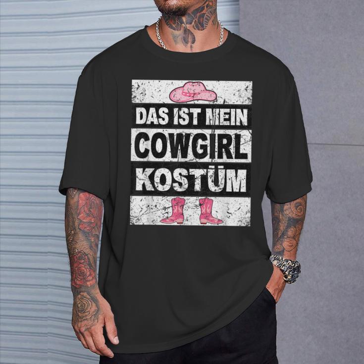 Retro Das Ist Mein Cowboy Kostum Children Western T-Shirt Geschenke für Ihn