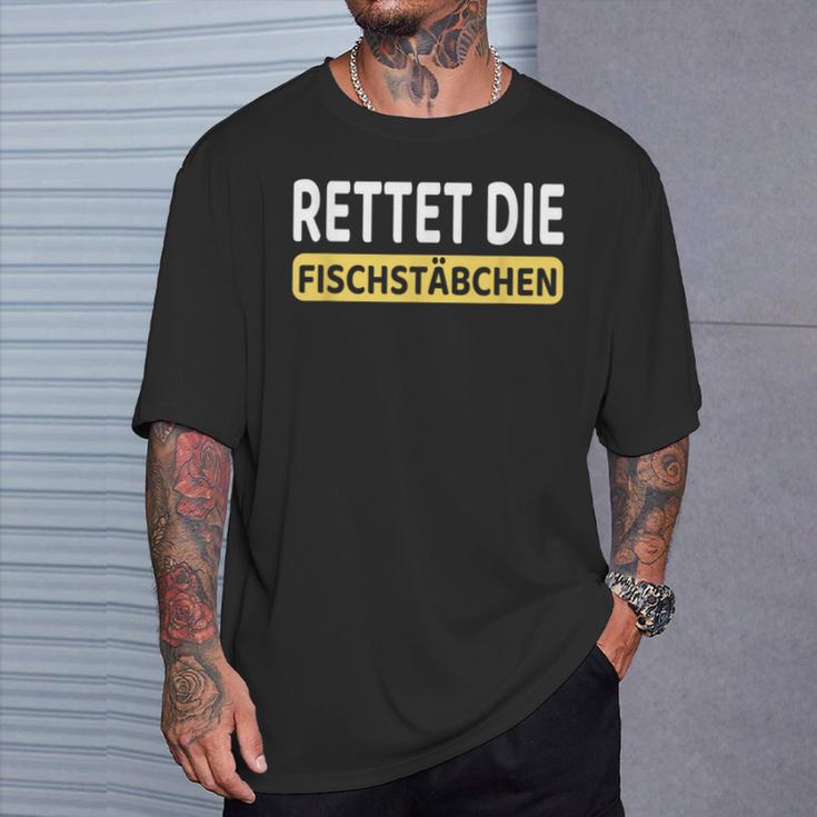 Rettet Die Fischwanden I Koch I Catering T-Shirt Geschenke für Ihn