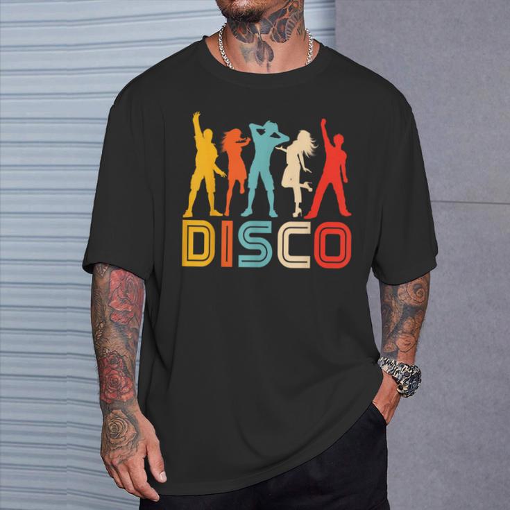 Roller Disco Outfit Retro 70S Costume For S T-Shirt Geschenke für Ihn