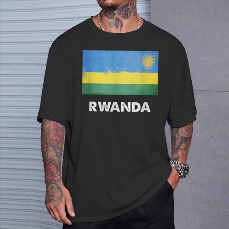 Ruanda Flag Jersey Ruanda T-Shirt Geschenke für Ihn