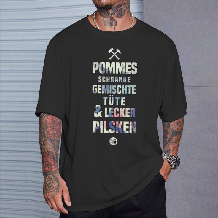 Ruhrpott French Barrier Mixed Bag & Pilsken T-Shirt Geschenke für Ihn