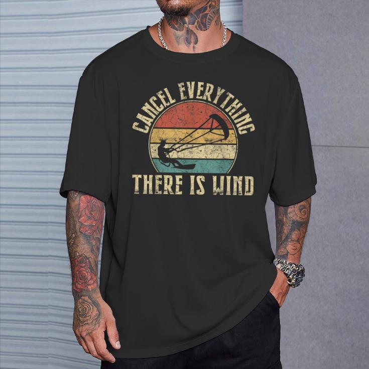 Sag Alles Ab Es Gibt Wind T-Shirt Geschenke für Ihn