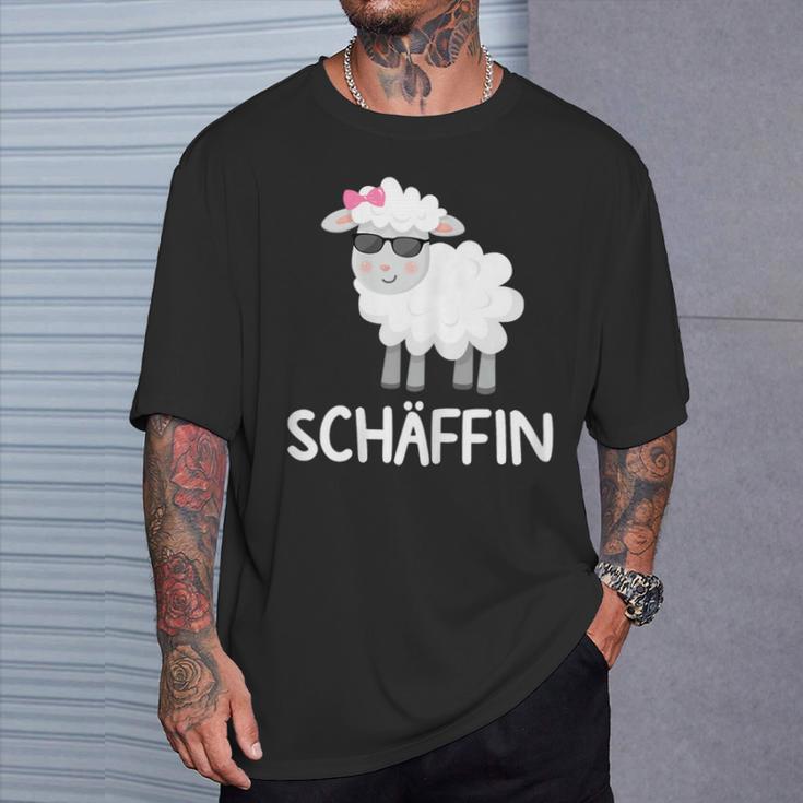 Schäffin Chefin Schäf T-Shirt Geschenke für Ihn