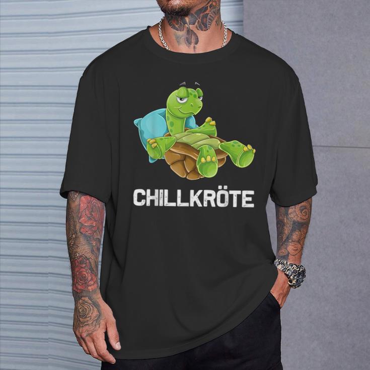 Schlafen Relax Chill Turtles T-Shirt Geschenke für Ihn