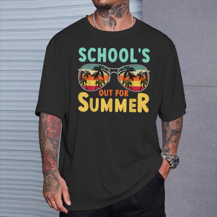 Schools Out For Summer Die Schule Ist Im Sommer Die S S T-Shirt Geschenke für Ihn