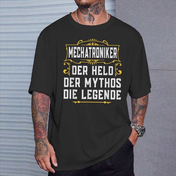 Schrauber Held Mythos Legende Mechatroniker T-Shirt Geschenke für Ihn