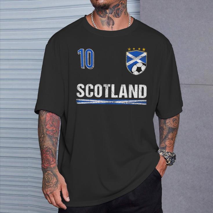 Scotland Flag Jersey T-Shirt Geschenke für Ihn