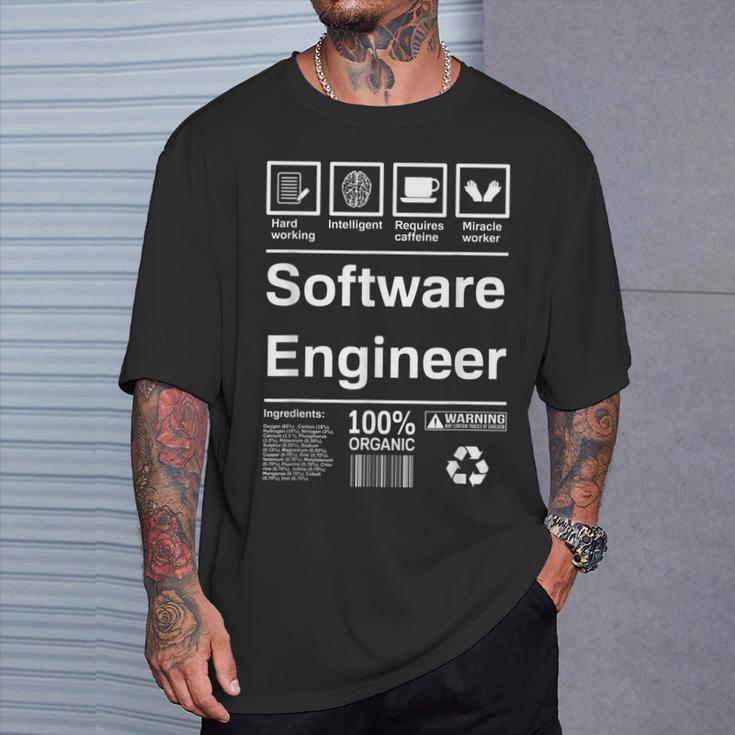 Software Engineer T-Shirt Geschenke für Ihn