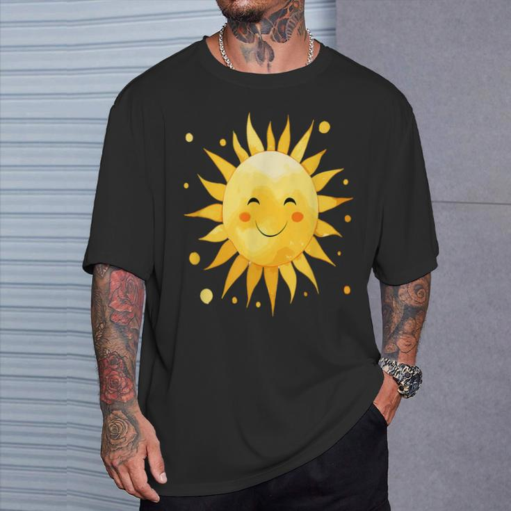 Sonne Sonnenschein Sommer Sonnenanbeter T-Shirt Geschenke für Ihn