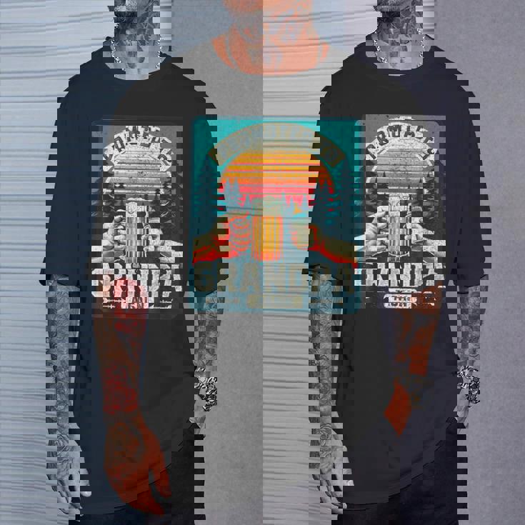 Soon To Be Grandpa Again Promoted To Grandpa Again 2024 T-Shirt Gifts for Him