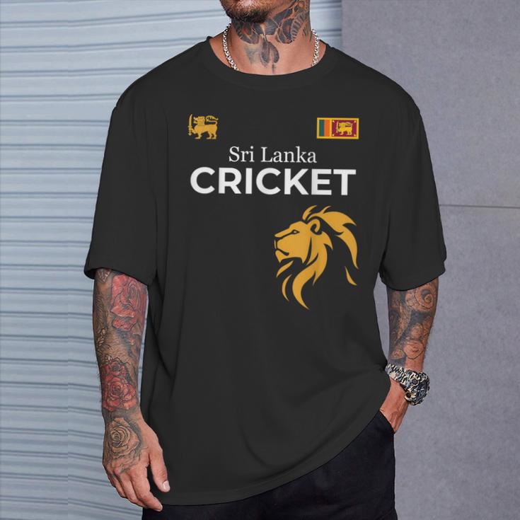 Sri Lanka Cricket Perfect For Lanka Cricket Fans T-Shirt Geschenke für Ihn