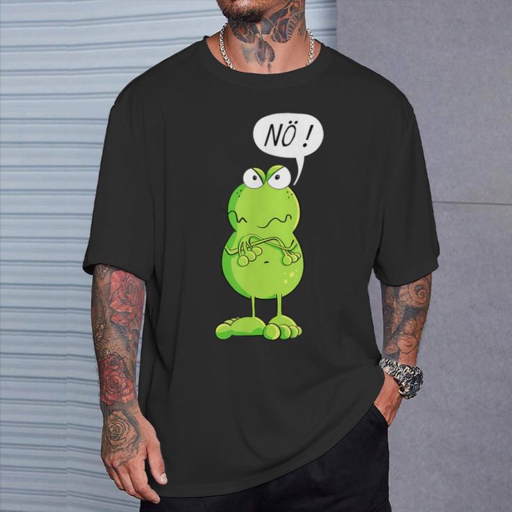 Statement Frog Nö Fun T-Shirt Geschenke für Ihn