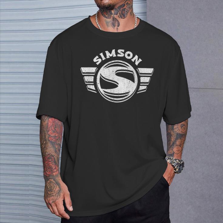 Suhl Simson S50 S51 Schwalbe Star 2-Stroke Motor 2-Stroke Love T-Shirt Geschenke für Ihn