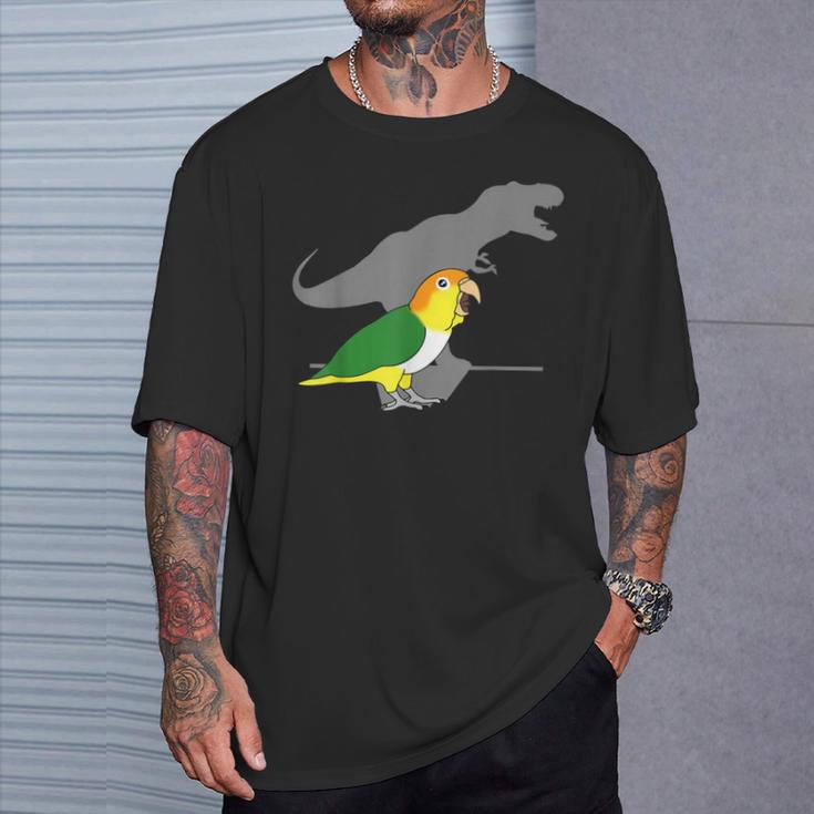 T-Rex Birb Memee Dinosaur Parrot T-Shirt Geschenke für Ihn