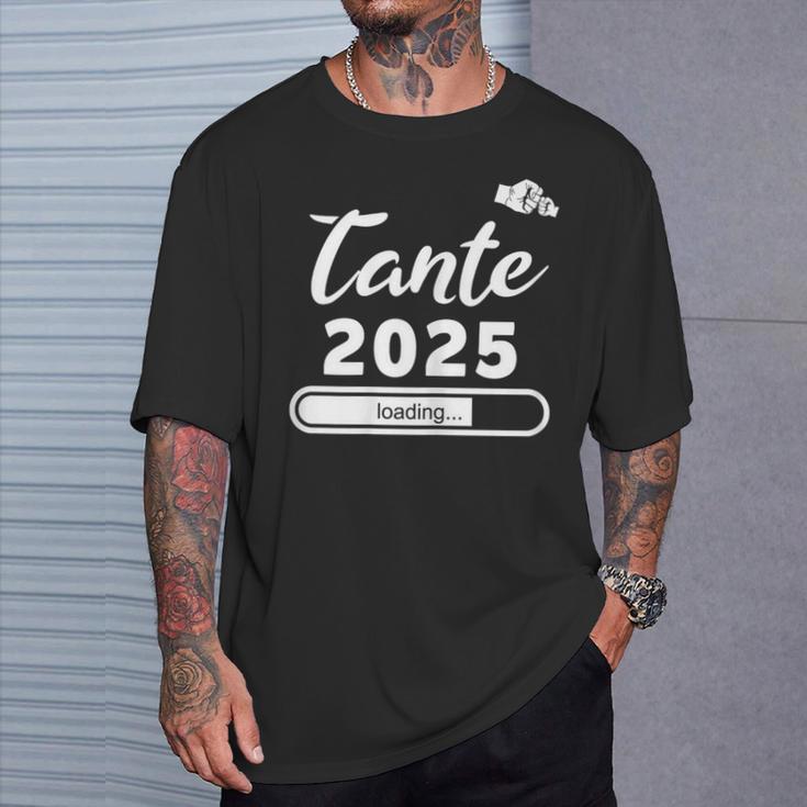 Tante 2025 Loading Ich Werde Tantetante 2025 T-Shirt Geschenke für Ihn