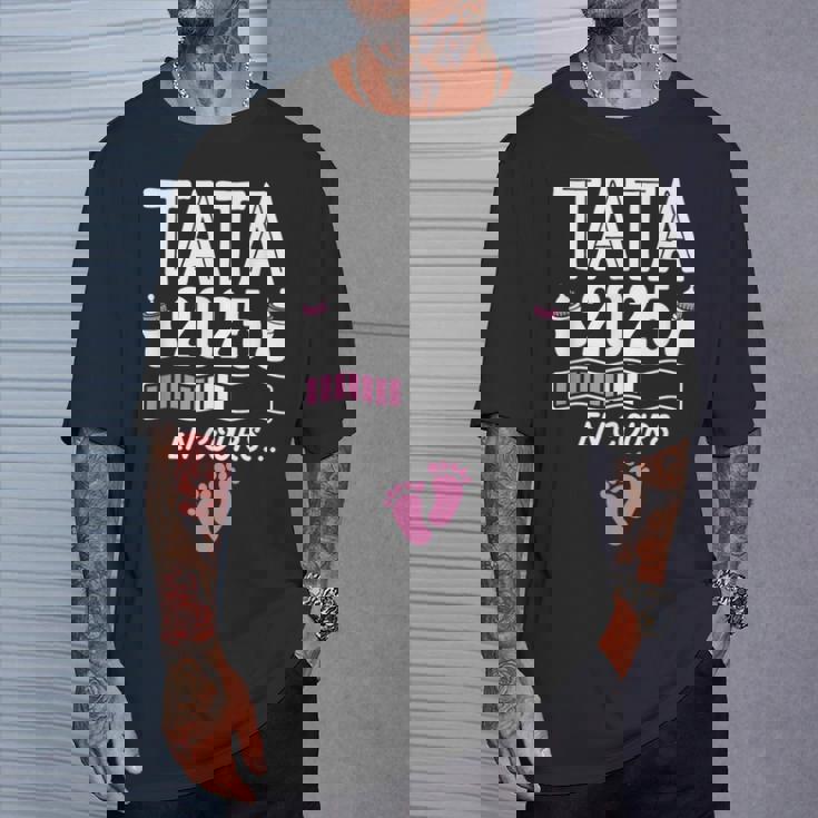 Tata En Cours 2025 Annonce Grossesse Future Tata 2025 T-Shirt Cadeaux pour lui