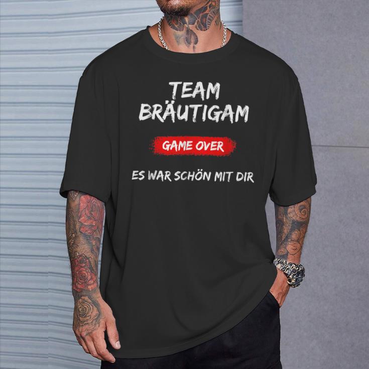 Team Groom Stag Party Boys Jga T-Shirt Geschenke für Ihn