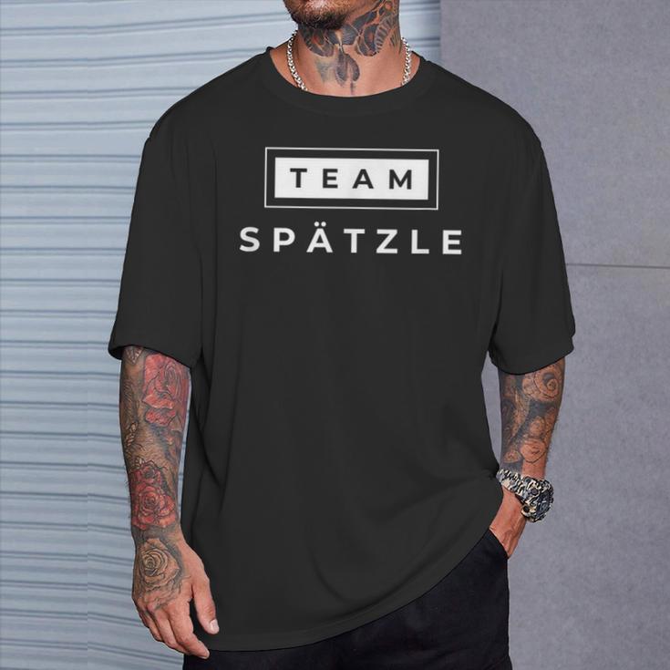 Team Spätzle Spätzle Press Muzzle Swabian T-Shirt Geschenke für Ihn