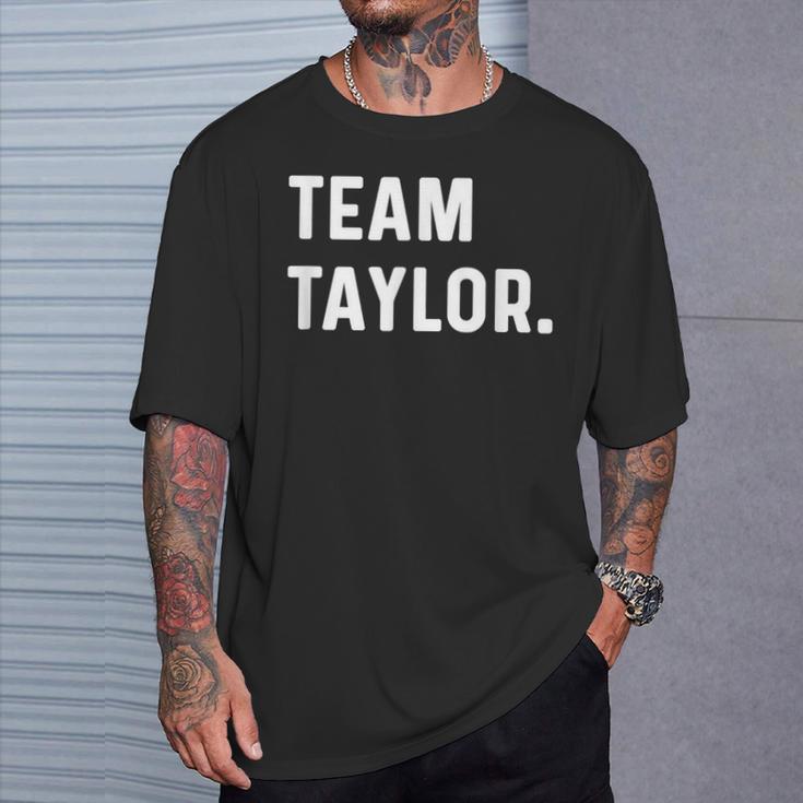 Team Taylor T-Shirt Geschenke für Ihn