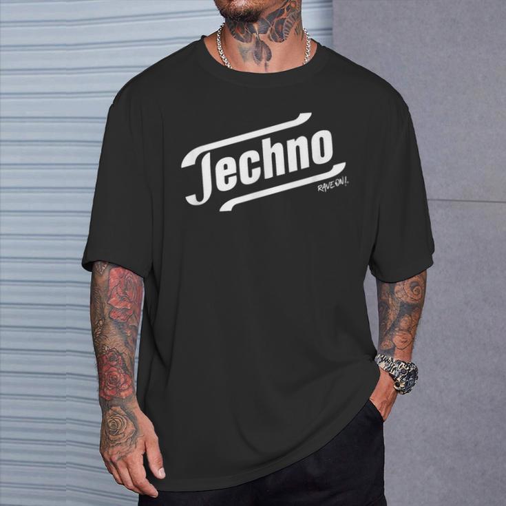 Tempo Techno Meme T-Shirt Geschenke für Ihn