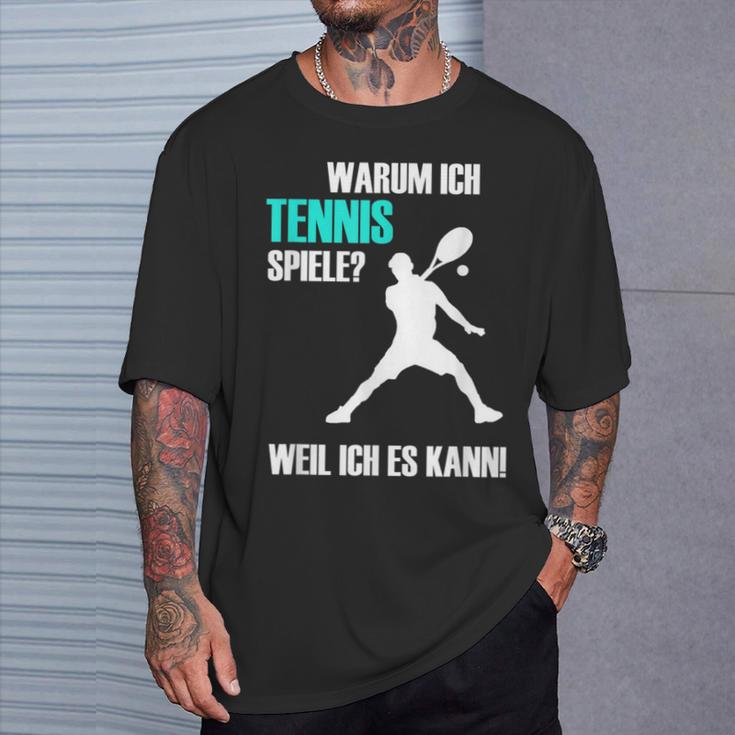 Tennis Slogan Idea For Tennis Players T-Shirt Geschenke für Ihn