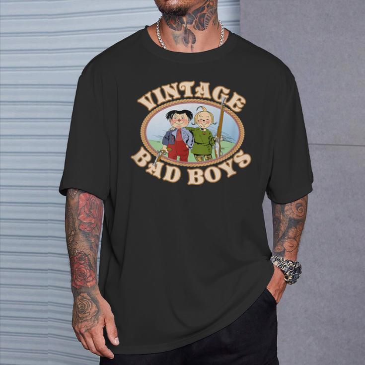 Vintage Bad Boys T-Shirt Geschenke für Ihn