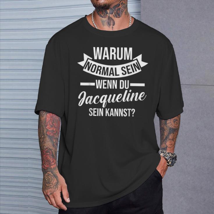 Vorname Jacqueline T-Shirt Geschenke für Ihn