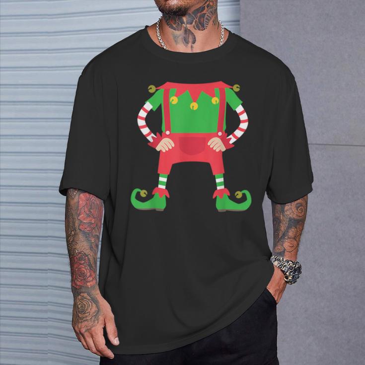 Weihnachtself Kostüm Elf Wichtel Weihnachtszwerg T-Shirt Geschenke für Ihn