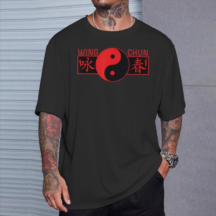 Wing Chun Kung Fu Yin Yang T-Shirt Geschenke für Ihn