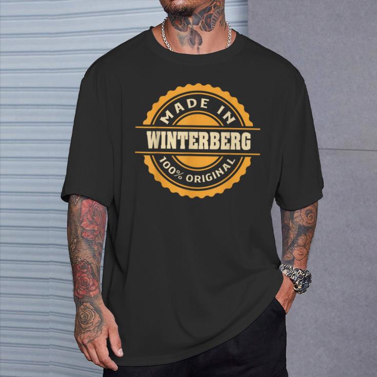 Winterberg Retro Logo City Cities Winterberg T-Shirt Geschenke für Ihn