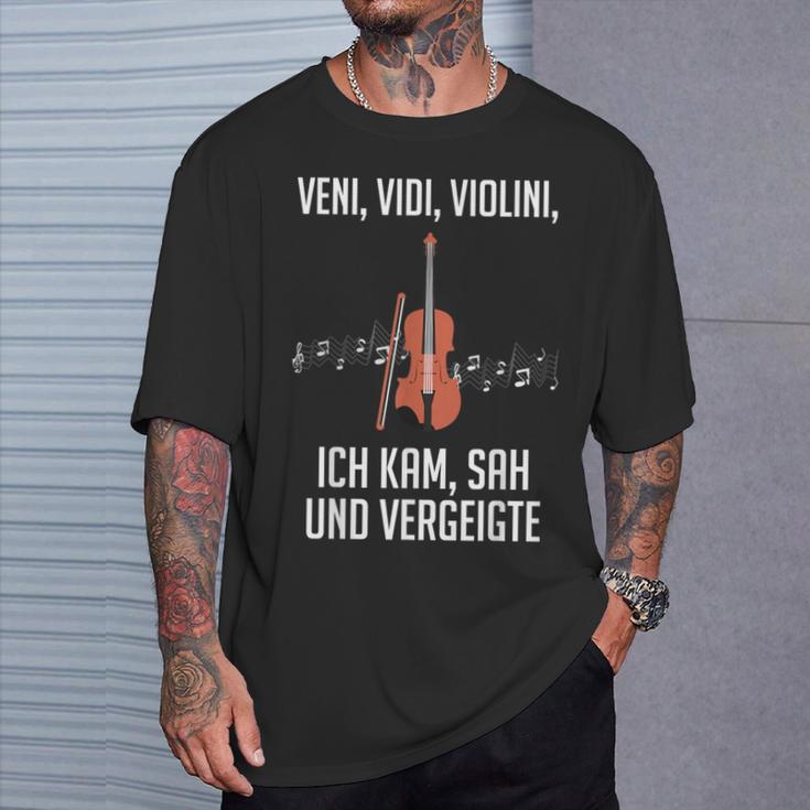 Witheniidiiolini Ich Kam Sagergeigte -Iolin T-Shirt Geschenke für Ihn