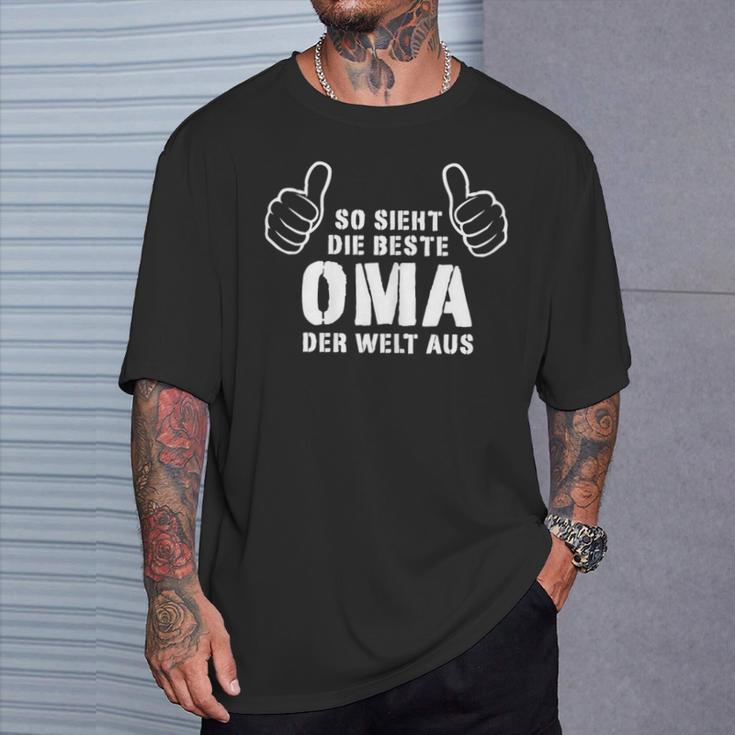 Women's Beste Oma Der Welt T-Shirt Geschenke für Ihn