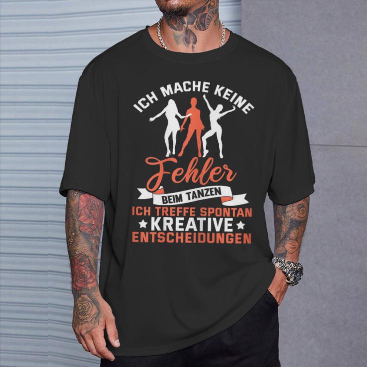 Women's Ich Mache Keine Error Beim Tanzen T-Shirt Geschenke für Ihn