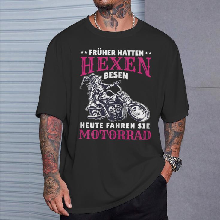 Women's Motorcycle Saying Biker Heute Fahren Sie Motorcycle T-Shirt Geschenke für Ihn