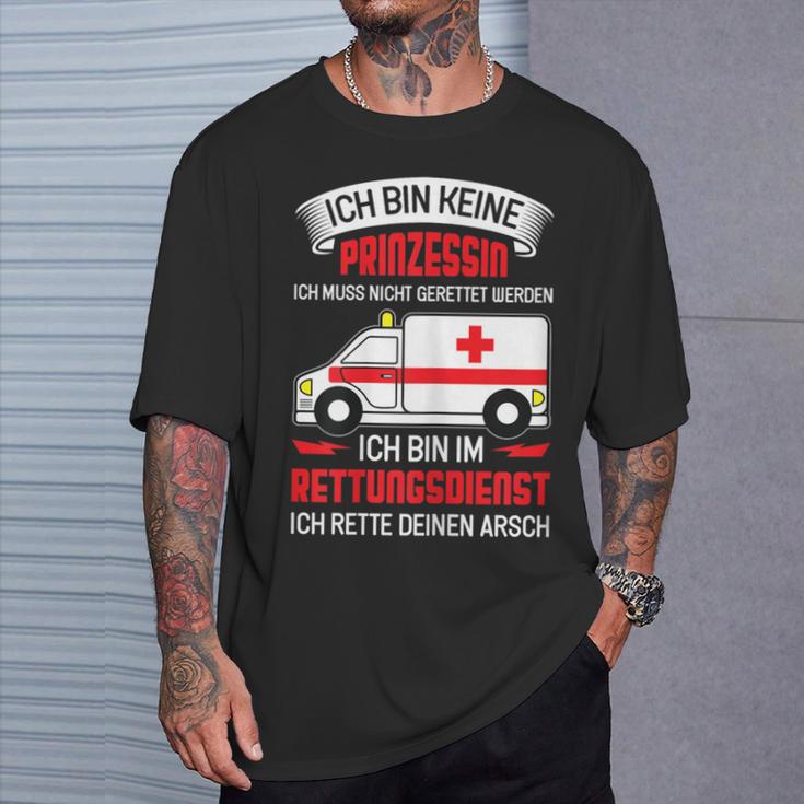 Women's Rettungsdienst Paramedic T-Shirt Geschenke für Ihn