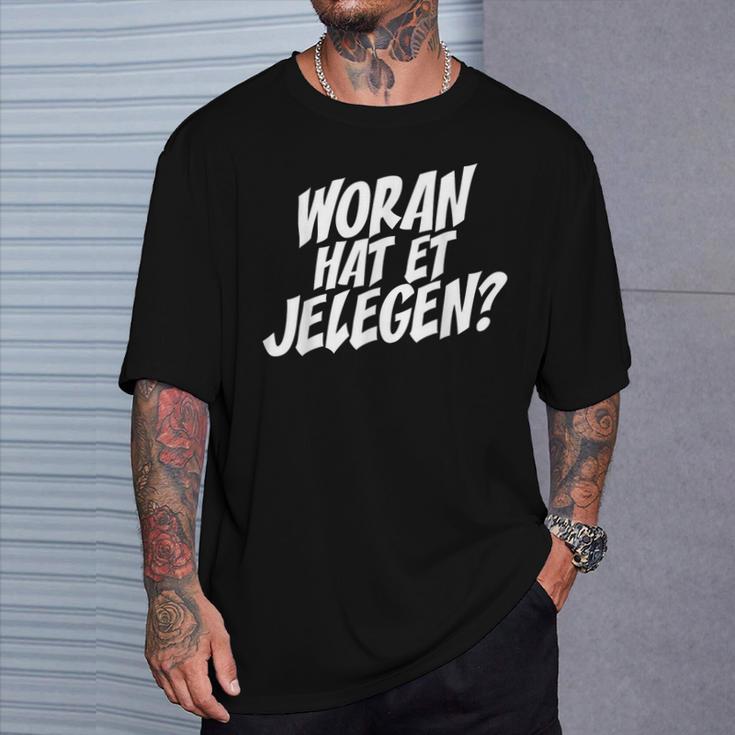 Woran Hat Et Jelegen Woran Hattet Nur Gelegen T-Shirt Geschenke für Ihn