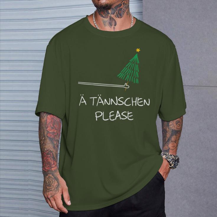 Ä Tännschen Please As A Christmas T-Shirt Geschenke für Ihn