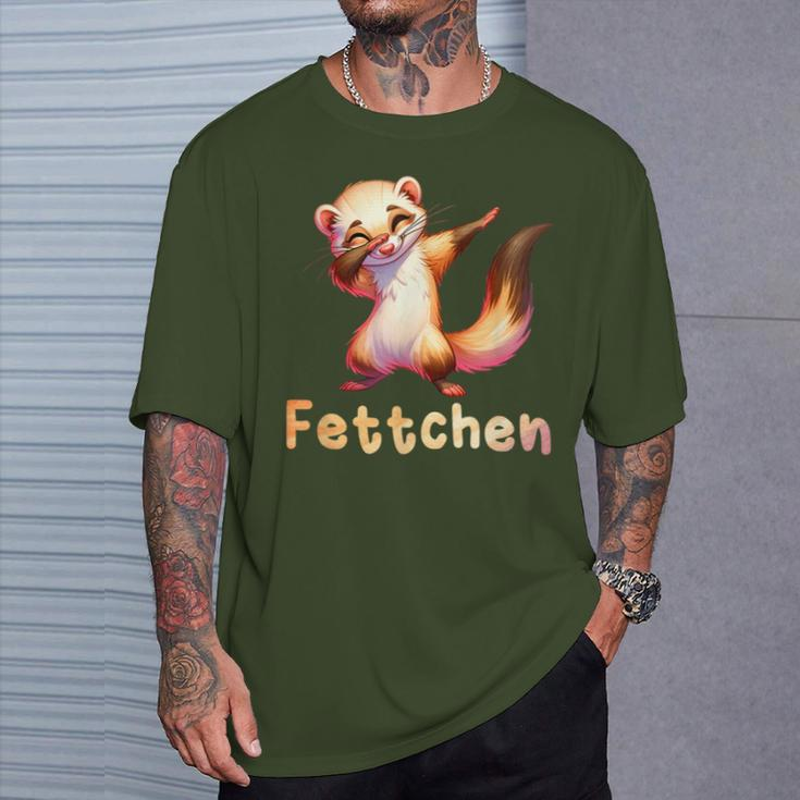 Fat Christmas Ferret For Him T-Shirt Geschenke für Ihn