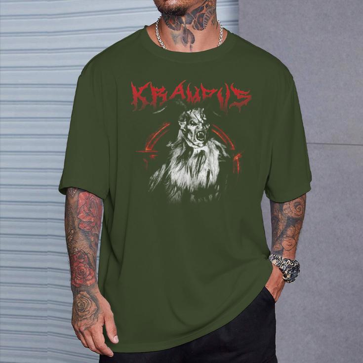 Kramperl Perchten Knecht Ruprecht Christmas Demon Krampus S T-Shirt Geschenke für Ihn